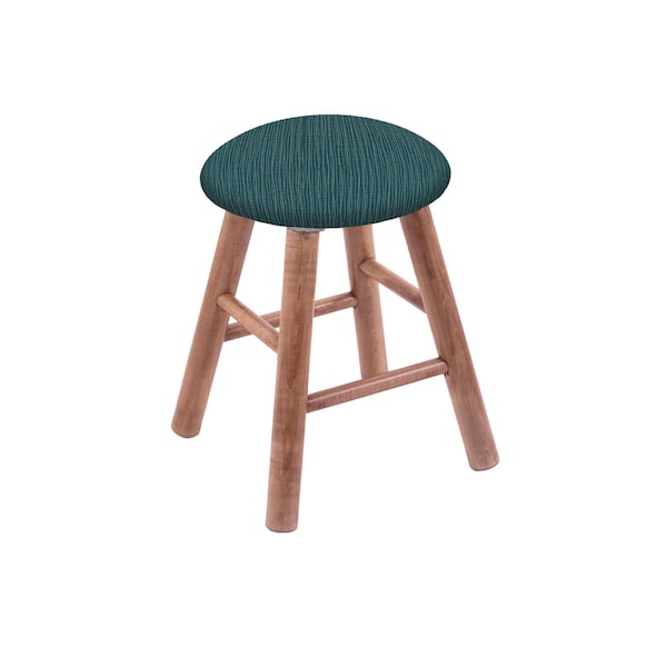 Maple Vanity Stool, Natural Finish, Canter Espresso Seat